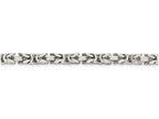 FJC Finejewelers 20 Inch Sterling Silver 5mm Square Byzantine Chain Necklace