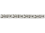 FJC Finejewelers 20 Inch Sterling Silver 8.25mm Square Byzantine Chain Necklace