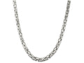 FJC Finejewelers 20 Inch Sterling Silver 8.25mm Square Byzantine Chain Necklace