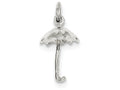 FJC Finejewelers Sterling Silver Umbrella Charm