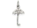 FJC Finejewelers Sterling Silver Umbrella Charm