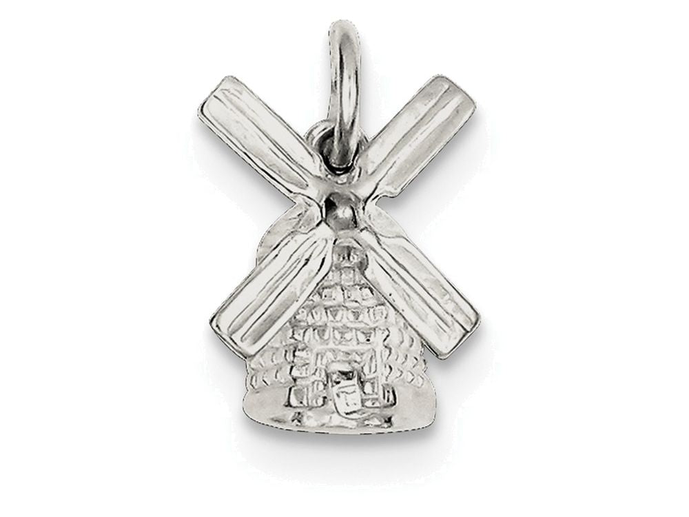FJC Finejewelers Sterling Silver Windmill Charm