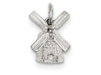 FJC Finejewelers Sterling Silver Windmill Charm