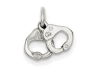 FJC Finejewelers Sterling Silver Handcuffs Charm
