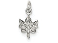 FJC Finejewelers Sterling Silver Maple Leaf Charm