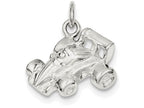 FJC Finejewelers Sterling Silver Race Car Charm