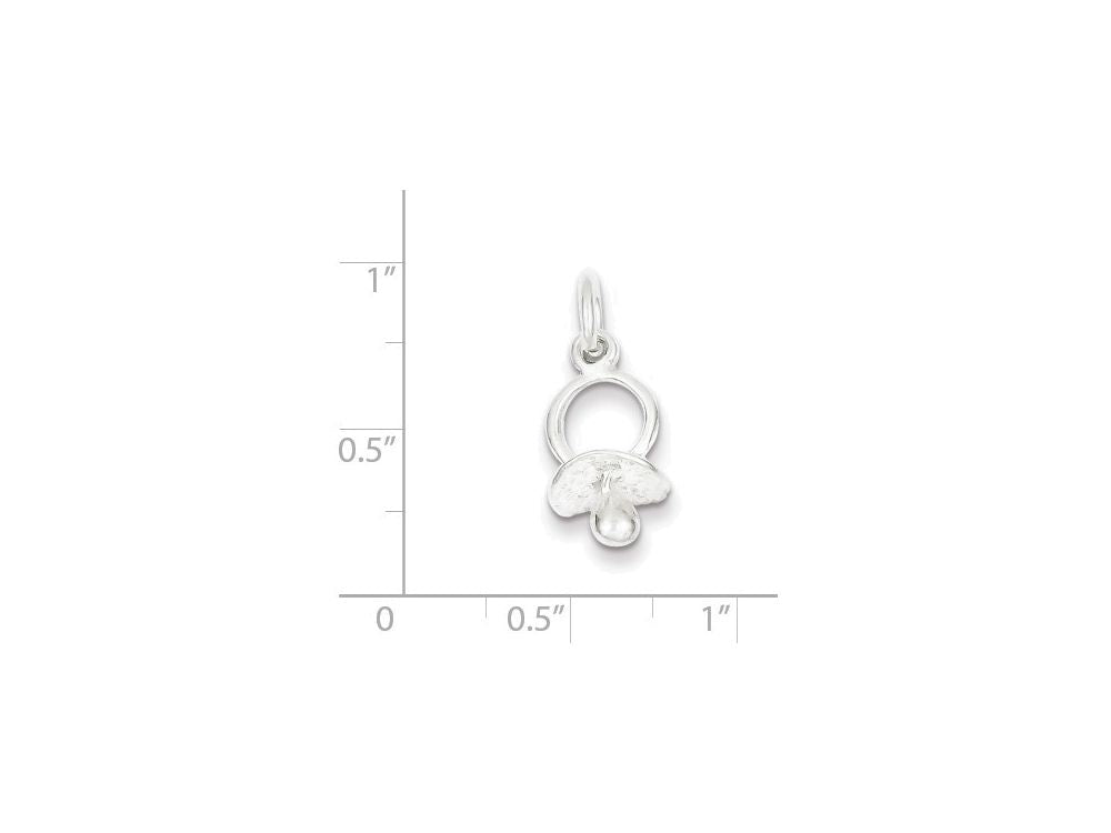 FJC Finejewelers Sterling Silver Pacifer Charm