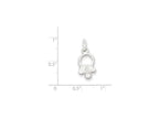 FJC Finejewelers Sterling Silver Pacifer Charm