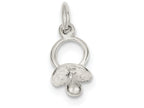FJC Finejewelers Sterling Silver Pacifer Charm