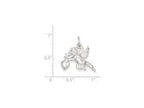 FJC Finejewelers Sterling Silver Cupid Charm
