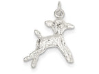 FJC Finejewelers Sterling Silver Lamb Charm