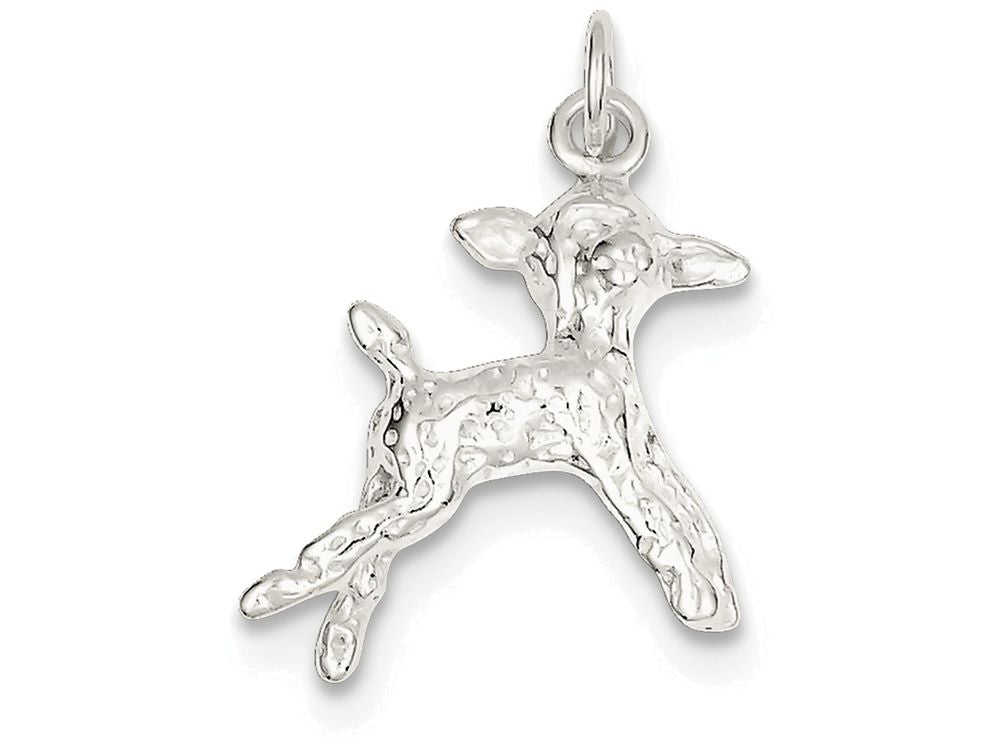 FJC Finejewelers Sterling Silver Lamb Charm
