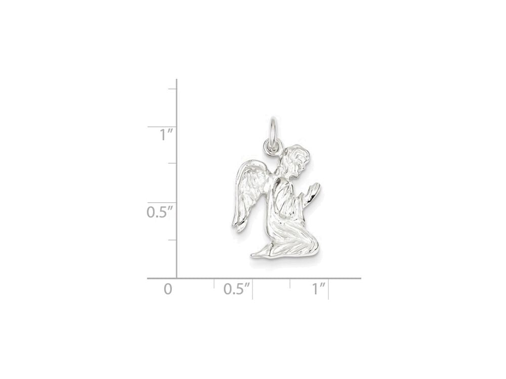 FJC Finejewelers Sterling Silver Praying Angel Charm