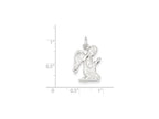 FJC Finejewelers Sterling Silver Praying Angel Charm