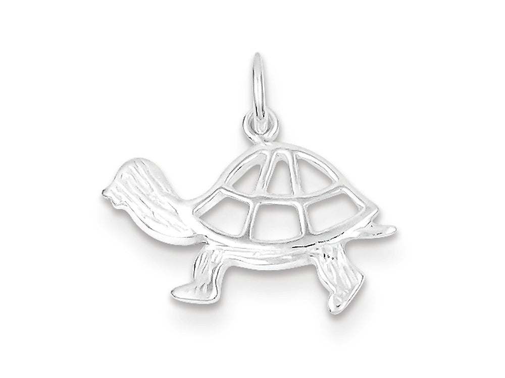 FJC Finejewelers Sterling Silver Turtle Charm