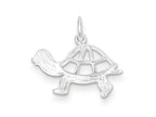 FJC Finejewelers Sterling Silver Turtle Charm