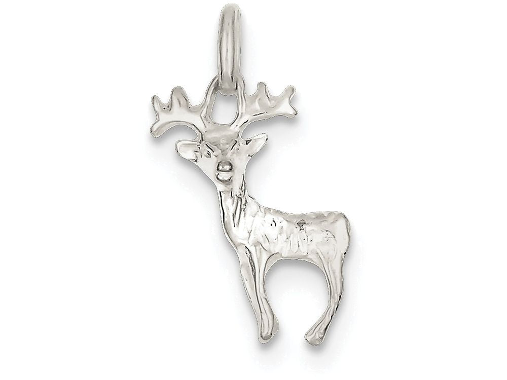 FJC Finejewelers Sterling Silver Deer Charm