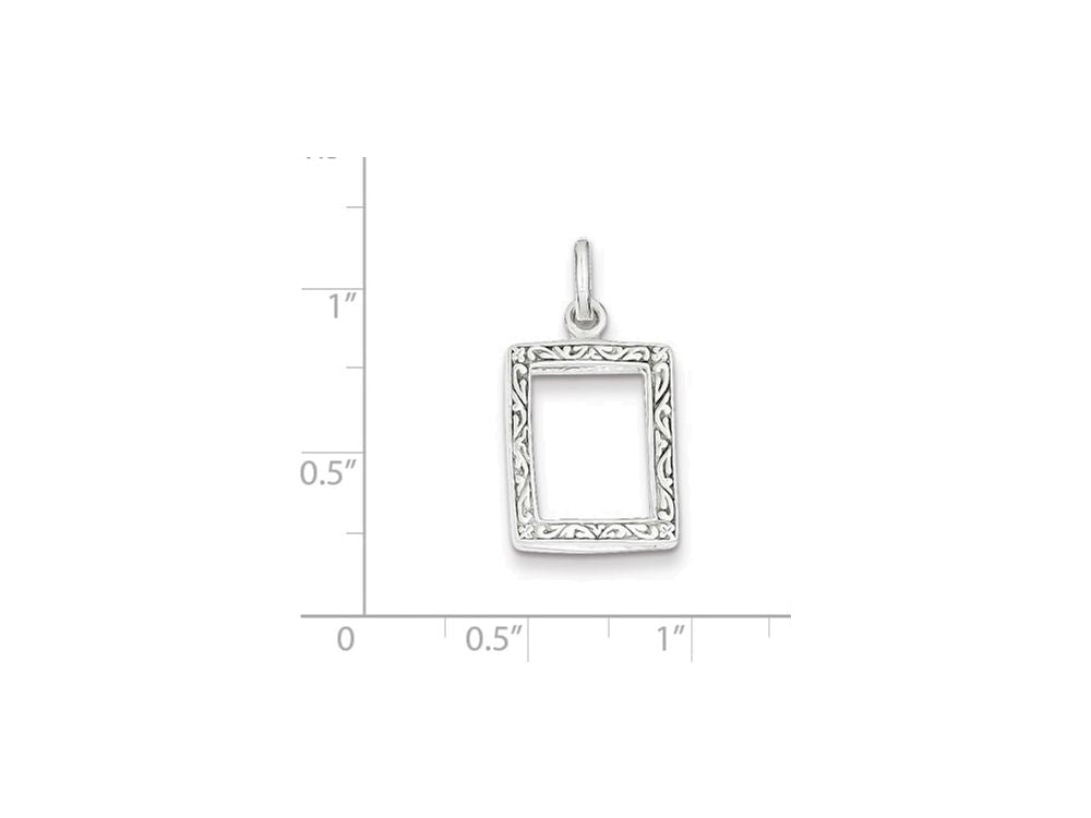 FJC Finejewelers Sterling Silver Picture Frame Charm