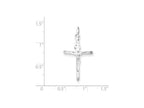 FJC Finejewelers Sterling Silver Inri Crucifix Pendant Necklace - Chain Included