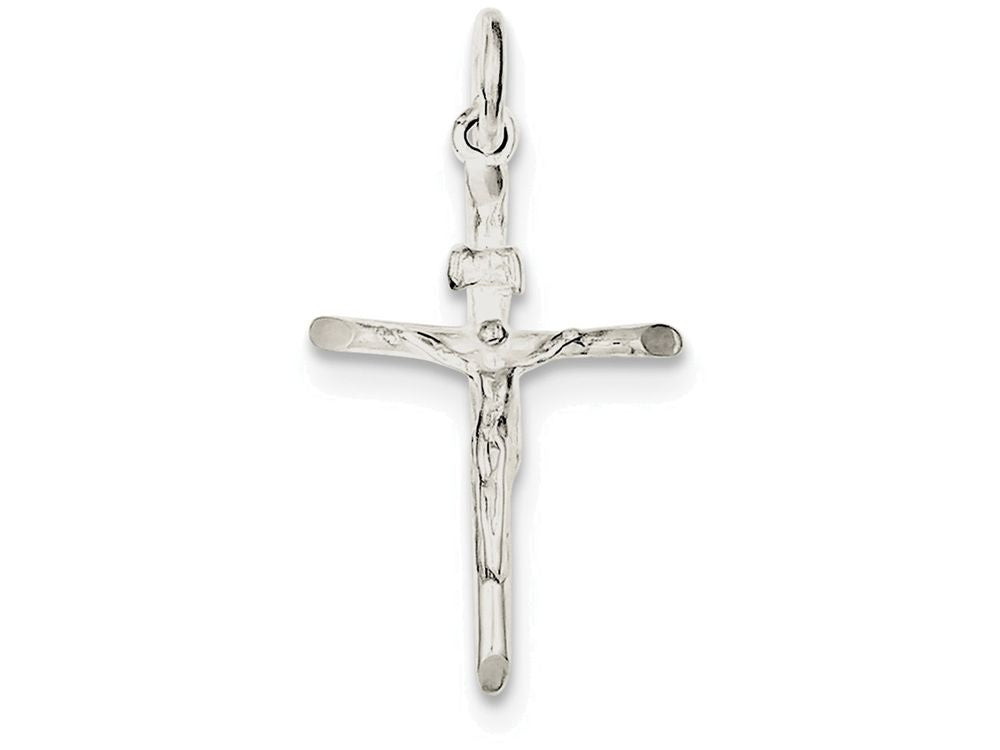 FJC Finejewelers Sterling Silver Inri Crucifix Pendant Necklace - Chain Included