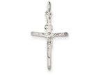 FJC Finejewelers Sterling Silver Inri Crucifix Pendant Necklace - Chain Included