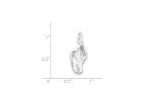FJC Finejewelers Sterling Silver Baby Shoe Charm