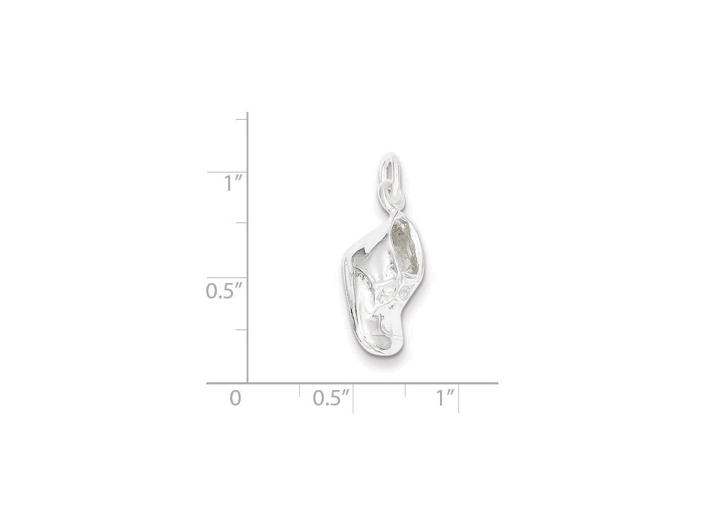 FJC Finejewelers Sterling Silver Baby Shoe Charm