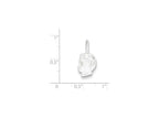 FJC Finejewelers Sterling Silver Boy Head Charm