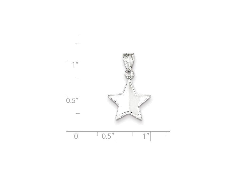 FJC Finejewelers Sterling Silver Star Charm