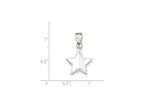 FJC Finejewelers Sterling Silver Star Charm