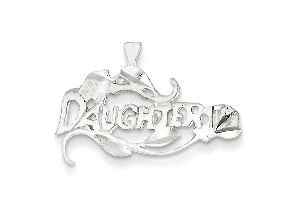 FJC Finejewelers Sterling Silver Daughter Charm
