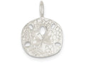 FJC Finejewelers Sterling Silver Sanddollar Charm