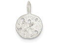 FJC Finejewelers Sterling Silver Sanddollar Charm
