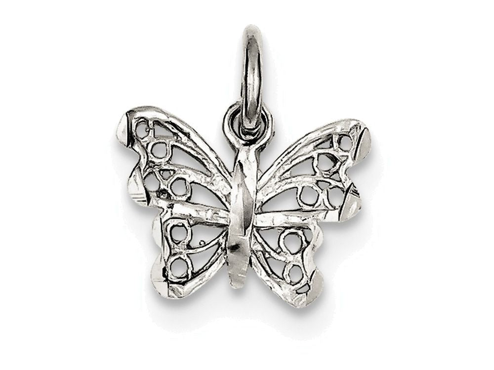 FJC Finejewelers Sterling Silver Butterfly Charm