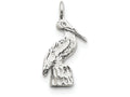FJC Finejewelers Sterling Silver Pelican Charm