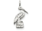 FJC Finejewelers Sterling Silver Pelican Charm