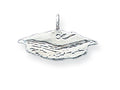 FJC Finejewelers Sterling Silver Graduation Cap Charm