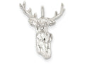 FJC Finejewelers Sterling Silver Deer Head Charm