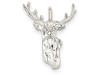 FJC Finejewelers Sterling Silver Deer Head Charm