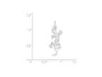 FJC Finejewelers Sterling Silver Lizard Charm