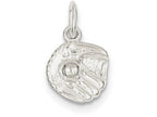 FJC Finejewelers Sterling Silver Baseball Glove Charm