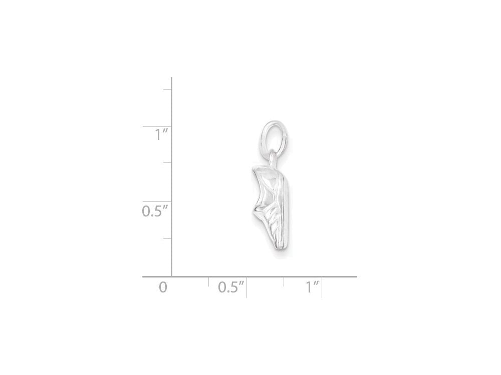 FJC Finejewelers Sterling Silver Sports Shoe Charm