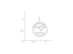 FJC Finejewelers Sterling Silver Gymnastics Charm