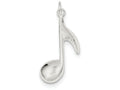 FJC Finejewelers Sterling Silver Music Note Charm