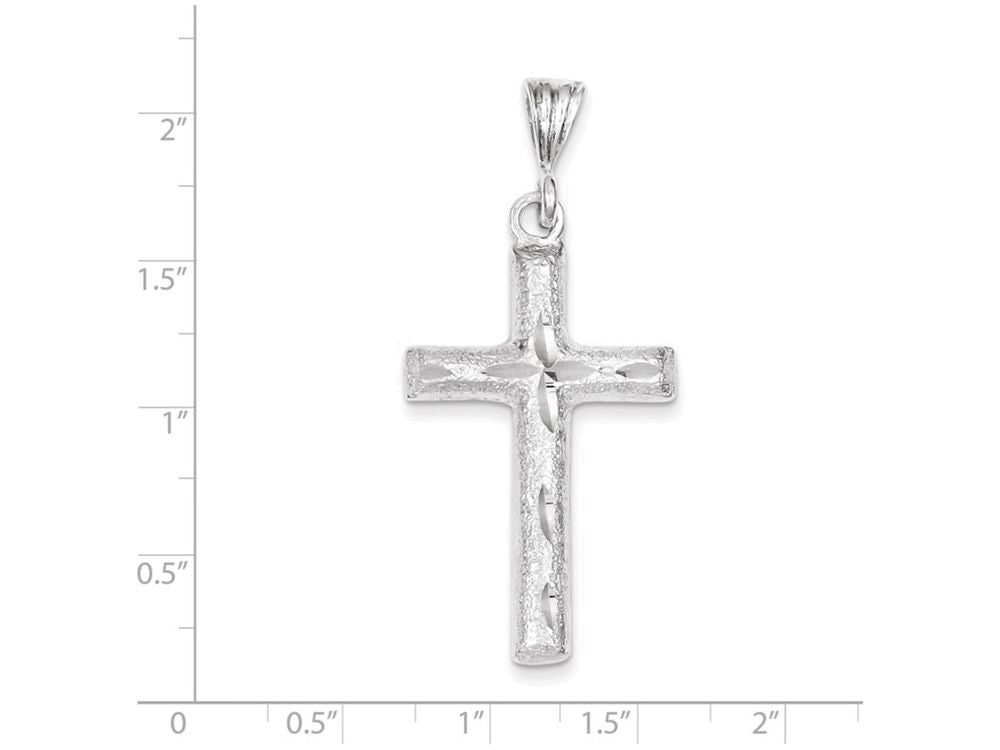 FJC Finejewelers Sterling Silver Latin Cross Pendant Necklace - Chain Included