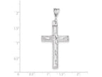 FJC Finejewelers Sterling Silver Latin Cross Pendant Necklace - Chain Included