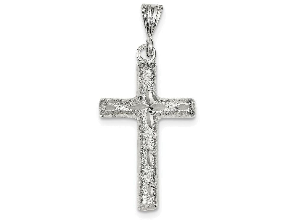 FJC Finejewelers Sterling Silver Latin Cross Pendant Necklace - Chain Included