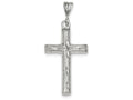 FJC Finejewelers Sterling Silver Latin Cross Pendant Necklace - Chain Included