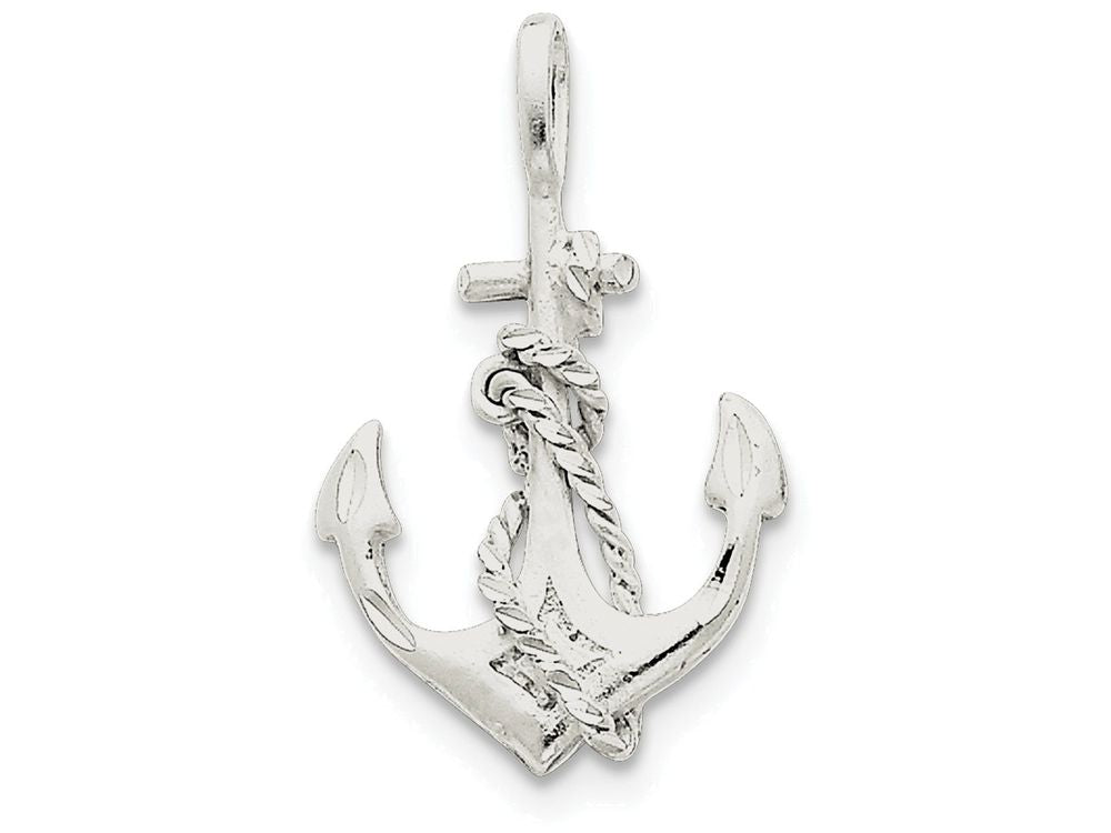 FJC Finejewelers Sterling Silver Anchor Charm