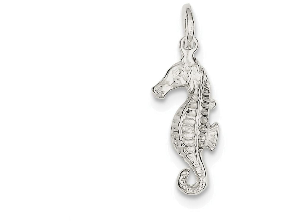 FJC Finejewelers Sterling Silver Sea Horse Charm